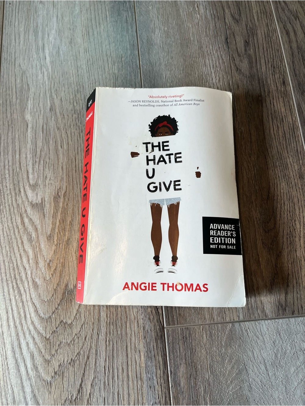 The Hate You Give Advanced Reader Copy ARC Paperback